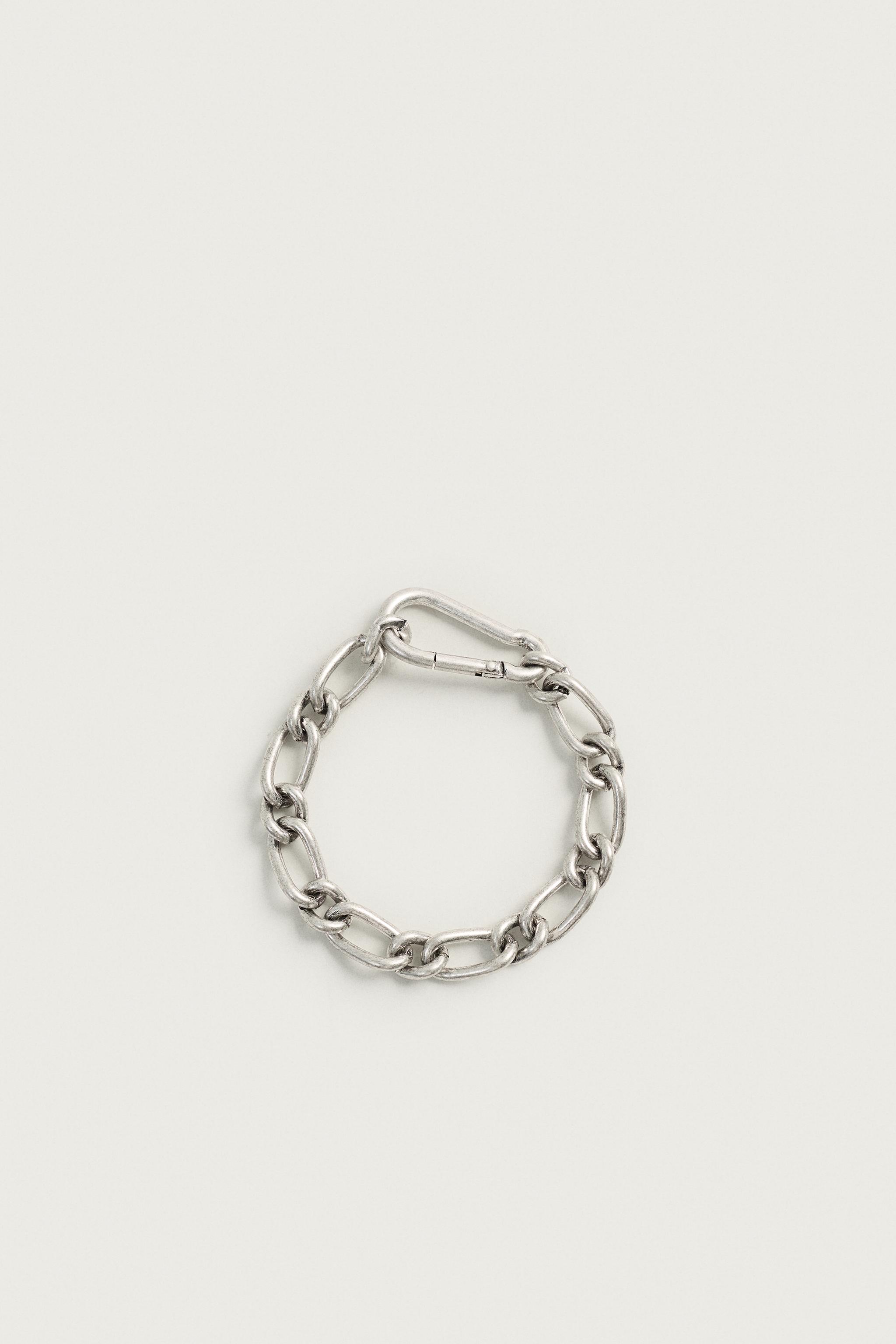 BRACELET À MAILLONS MÉTALLIQUES